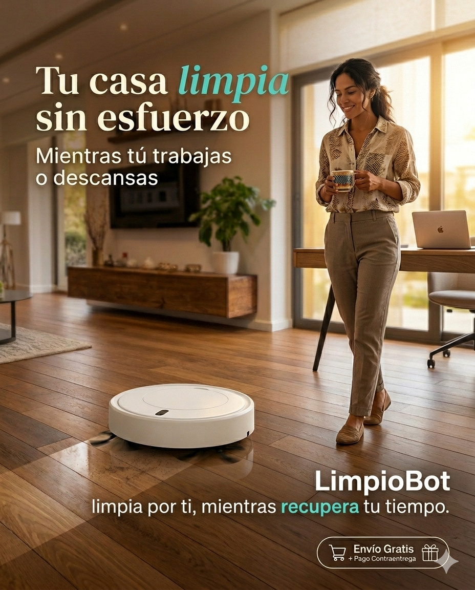 LimpiaBot  Aspirador  Inteligente