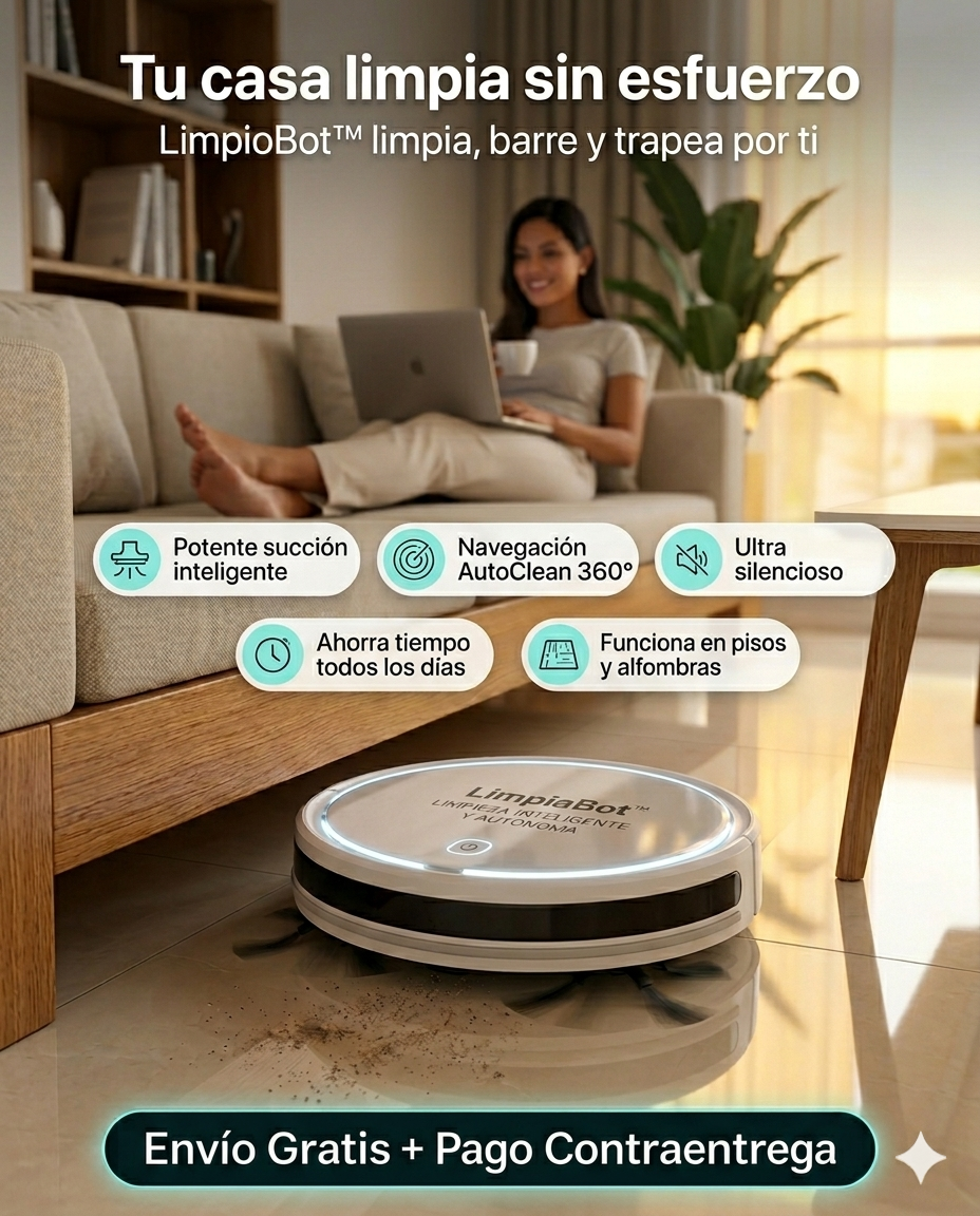 LimpiaBot  Aspirador  Inteligente