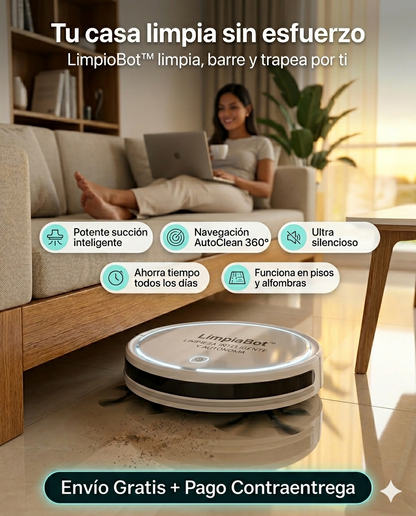 LimpiaBot  Aspirador  Inteligente