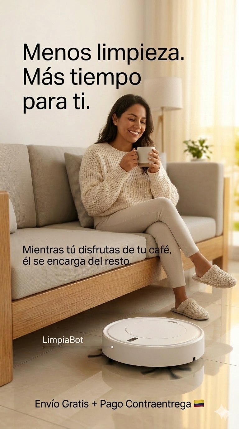 LimpiaBot  Aspirador  Inteligente